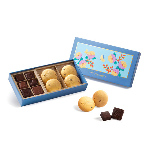 Gift Accessories - THE PENINSULA - COOKIE AND CHOCOLATE DELIGHT GIFT BOX 0419A3 - AY0419A3 Photo